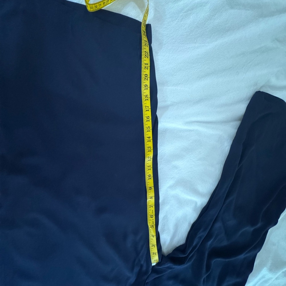 Halogen Navy Wide Leg Pants - Picture 6 of 10